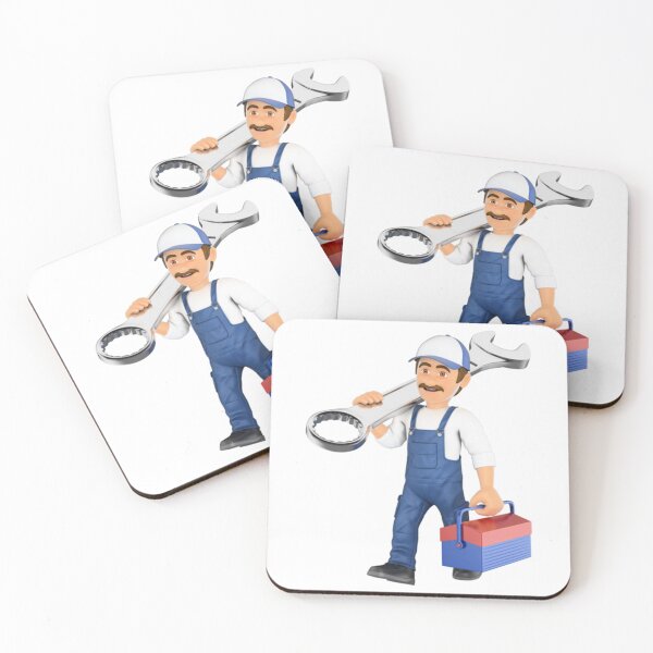Item preview, bluey mechanics 3D     designed and sold by unikusa.