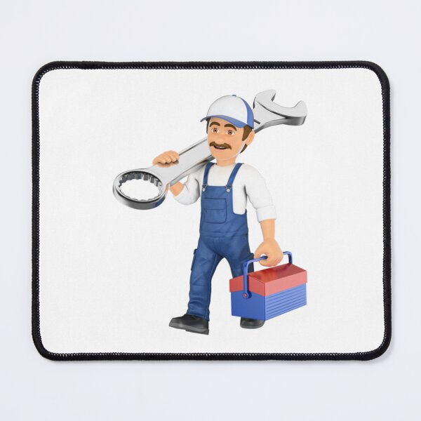 Item preview, bluey mechanics 3D designed and sold by unikusa.
