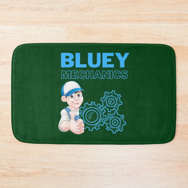 Item preview, Bluey Mechanics Car Service   designed and sold by unikusa.