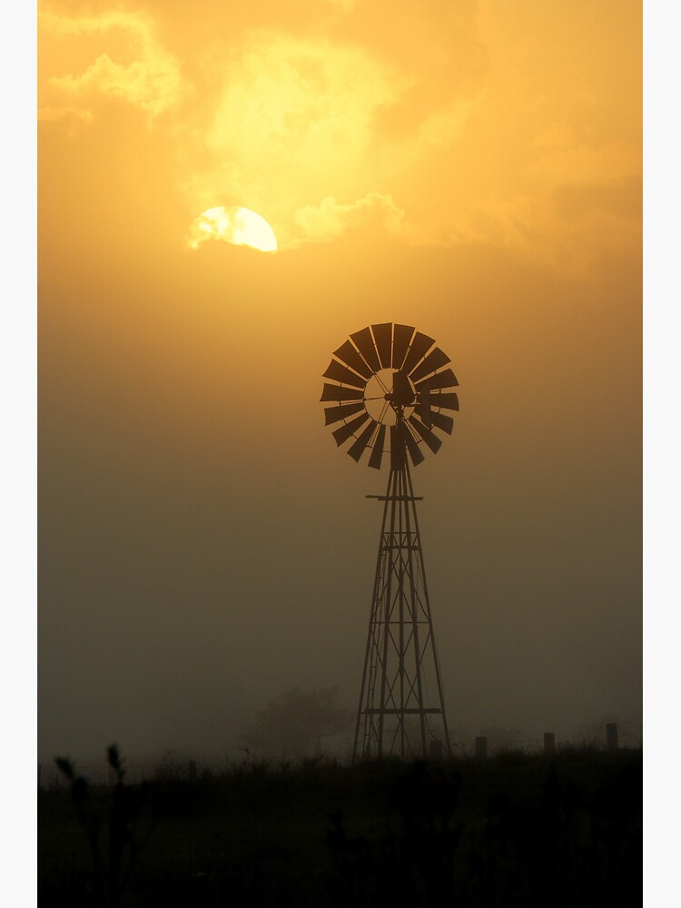 Windmill Sunrise by theoddshot