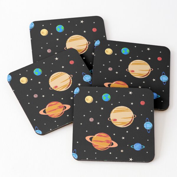 Item preview, Cute Planets Pattern designed and sold by jezkemp.