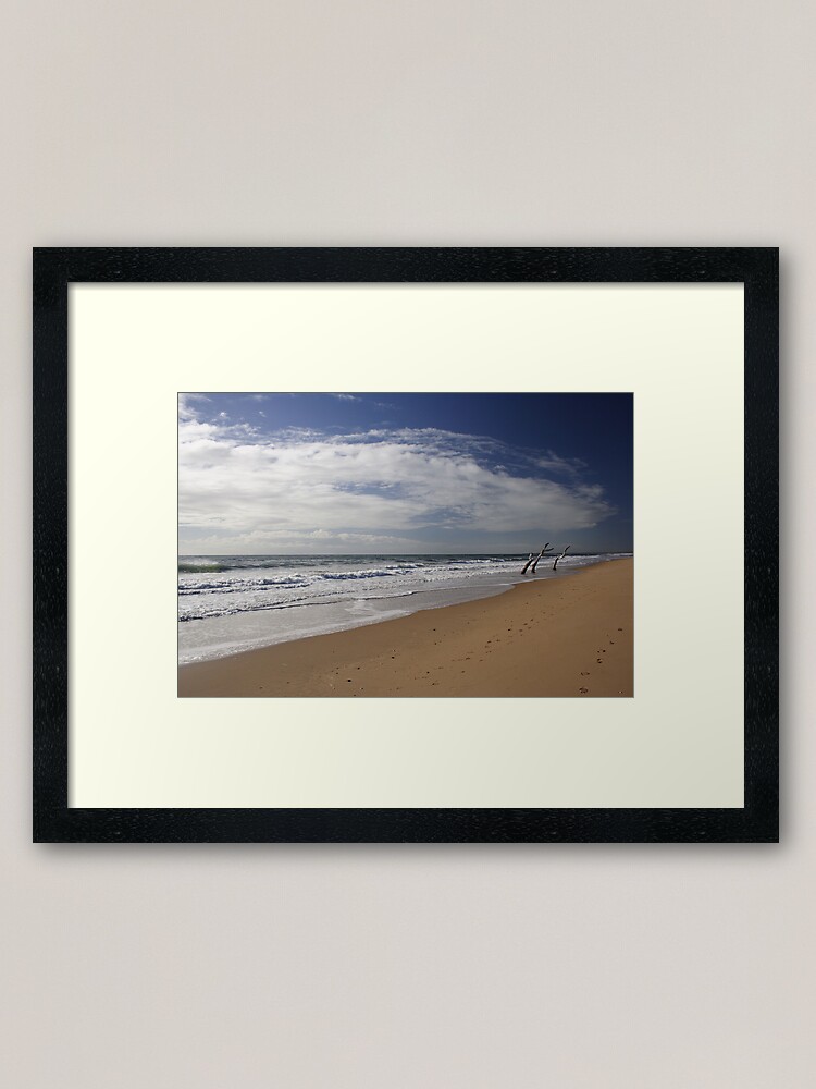 Alternate view of Three dead trees Framed Art Print