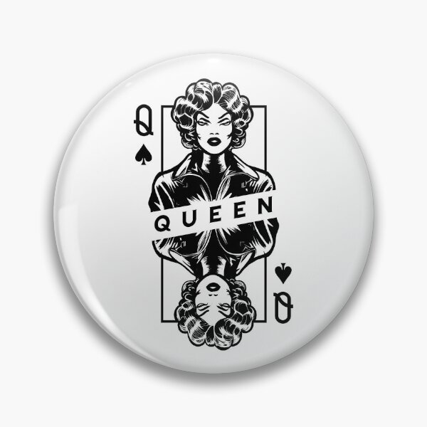 Item preview, Queen Of Spades African American Card Halloween Pop Art designed and sold by GrandeDuc.