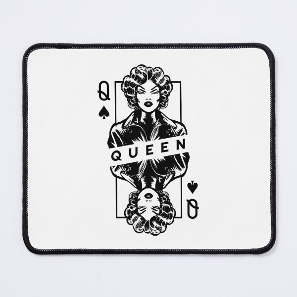 Item preview, Queen Of Spades African American Card Halloween Pop Art designed and sold by GrandeDuc.