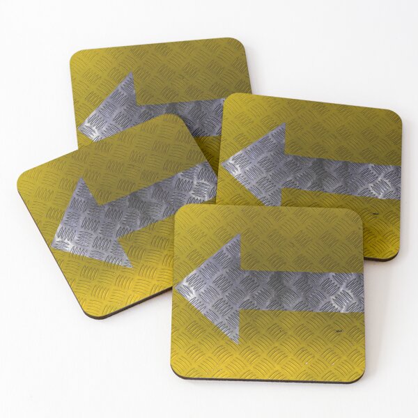 Item preview, Industrial Arrow Tread Plate - Left designed and sold by Arc1.