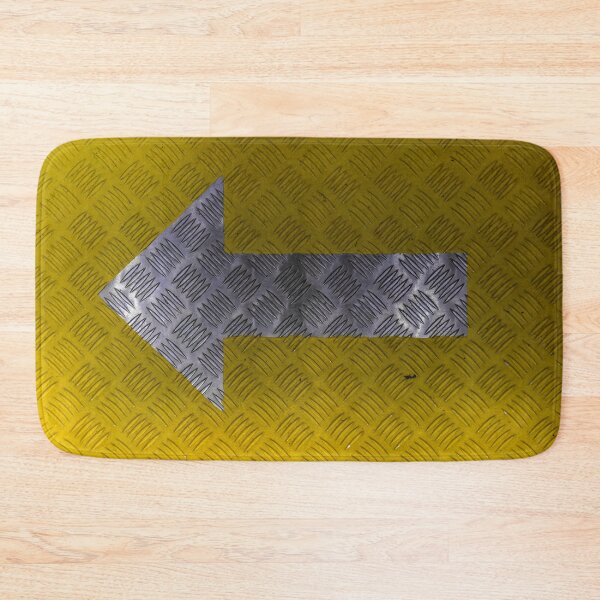 Item preview, Industrial Arrow Tread Plate - Left designed and sold by Arc1.