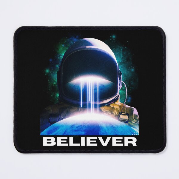 Item preview, Believer futuristic astronaut designed and sold by reka88.