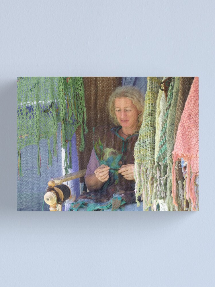 Alternate view of Spinner Canvas Print