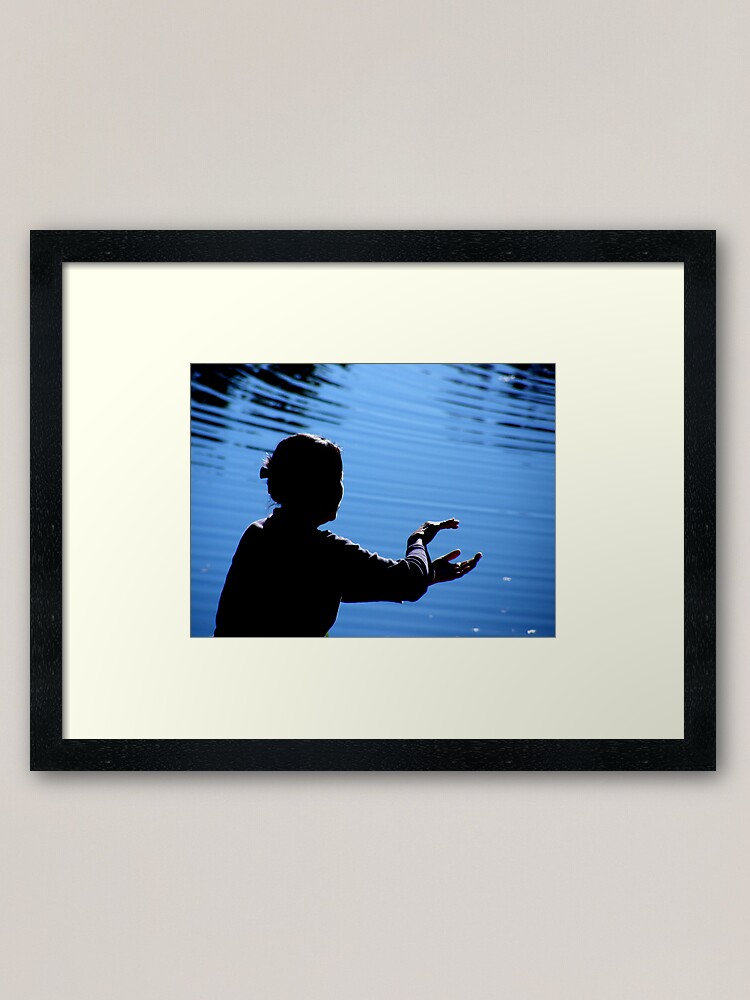Thumbnail 1 of 7, Framed Art Print, Morning Meditation designed and sold by theoddshot.