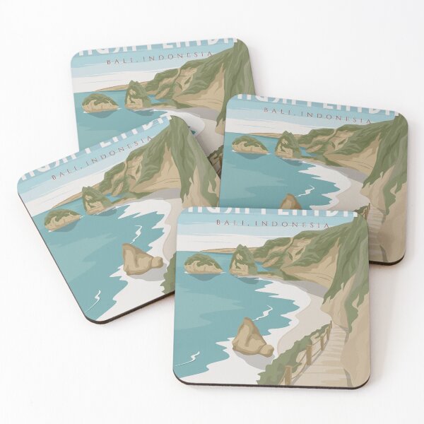 Item preview, Travel Visit Nusa Penida Bali Poster designed and sold by xhant roky.