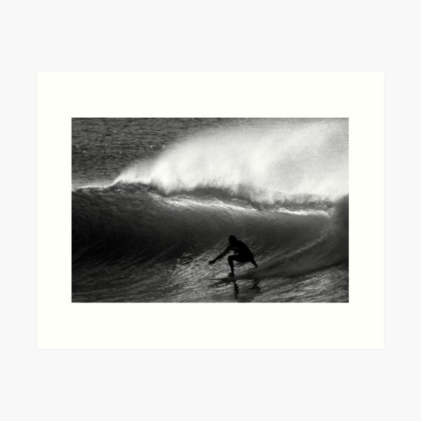Dawn Surfer Art Print