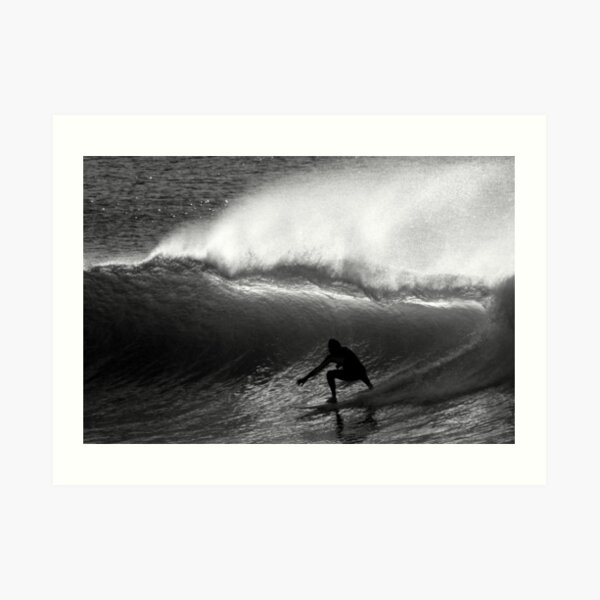 Dawn Surfer Art Print