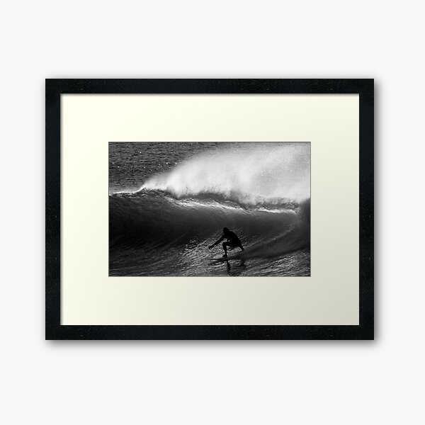 Dawn Surfer Framed Art Print