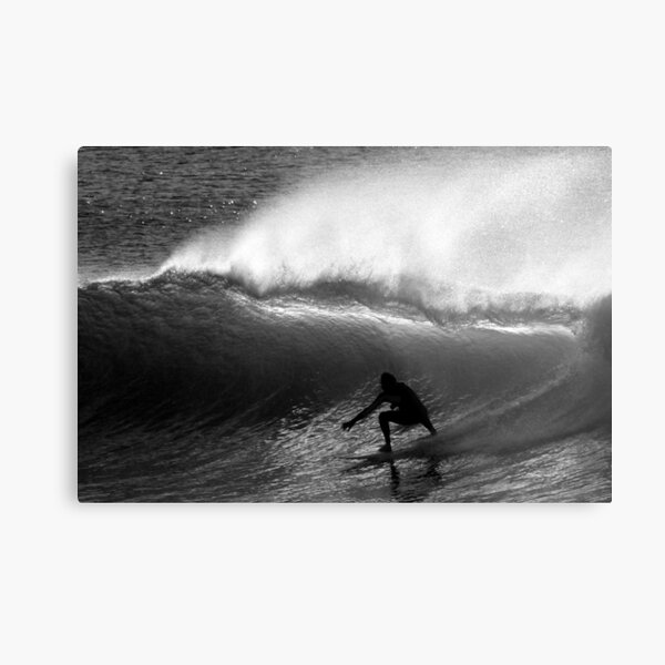 Dawn Surfer Metal Print