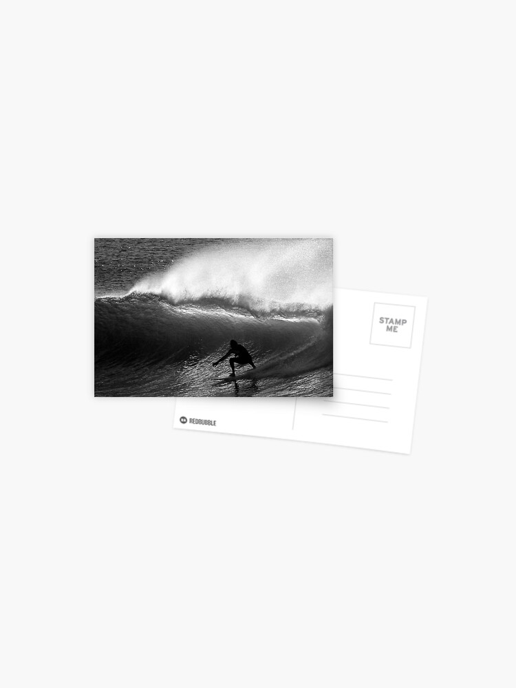 Thumbnail 1 of 2, Postcard, Dawn Surfer designed and sold by theoddshot.
