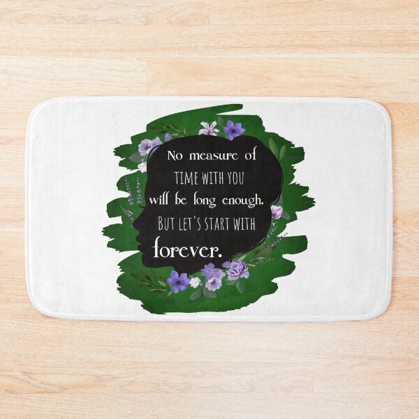 Item preview, No measure of time with you will be long enough. But let's start with forever designed and sold by SpiderMonkey913.