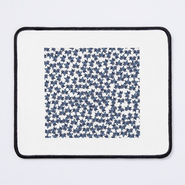 Item preview, cool hot Blue leaves pattern  designed and sold by KushanXs.