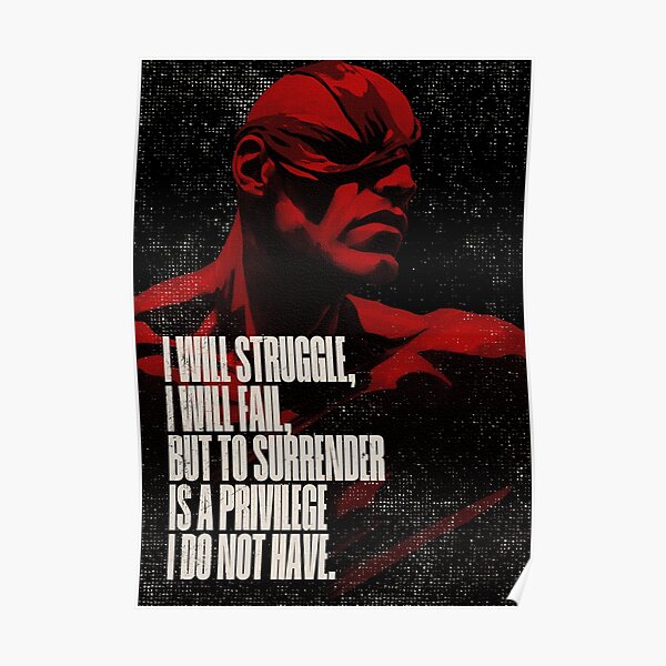 Lee Sin Quote Poster For Sale By Generateartai Redbubble