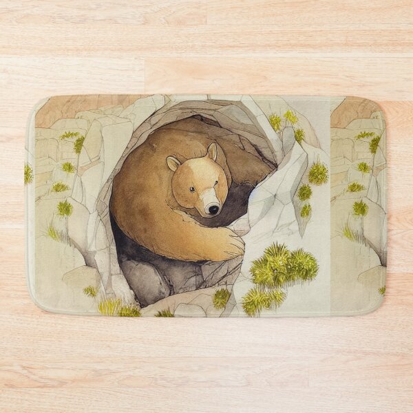 Item preview, Bear Getting Ready for Winter Sleep designed and sold by recollectionsv.