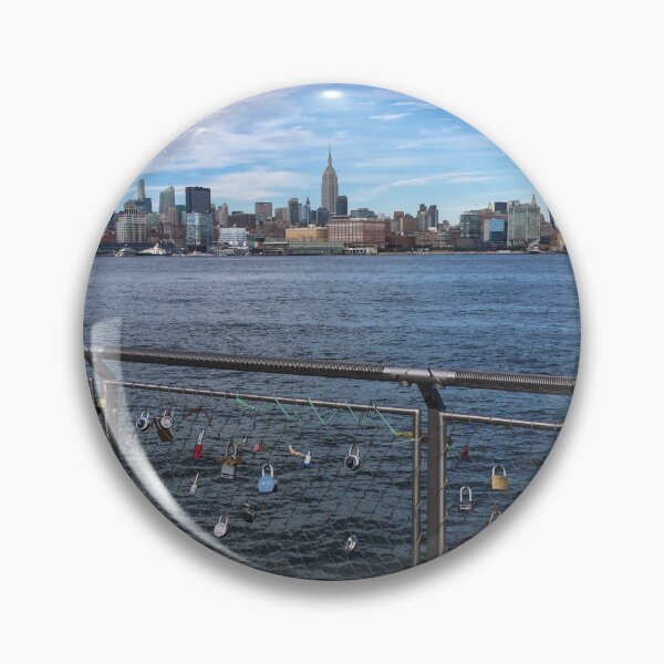 Item preview, Manhattan Skyline Love Padlocks NYC designed and sold by eleonoraingrid.