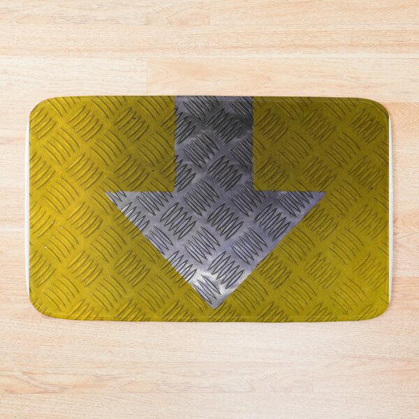 Item preview, Industrial Arrow Tread Plate - Down designed and sold by Arc1.