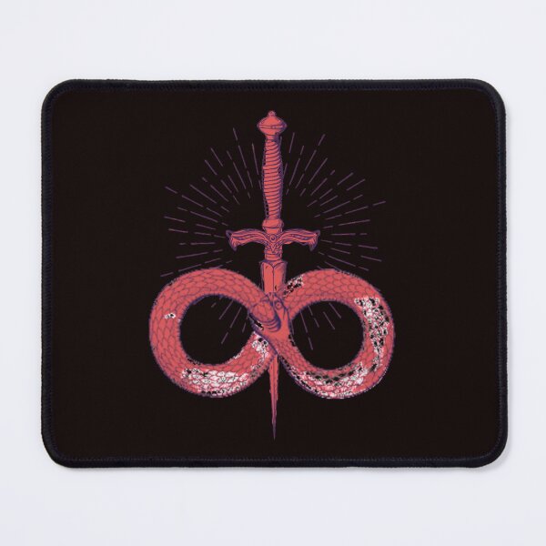 Item preview, Red OroBoros Inscyption Game Fanart  designed and sold by garyeffcoat.
