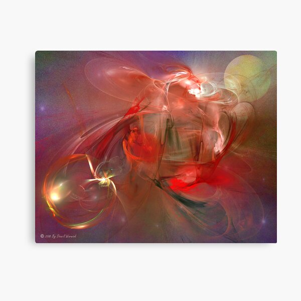 Space Abstract: Gasmic Canvas Print
