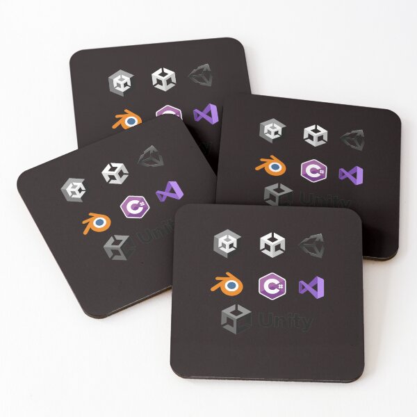 Item preview, Unity Sticker Set  Unity 3D New Logo   designed and sold by garyeffcoat.