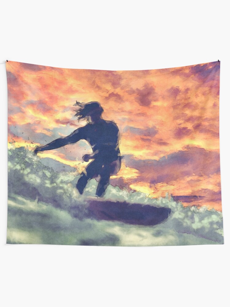Alternate view of Surfing Tapestry
