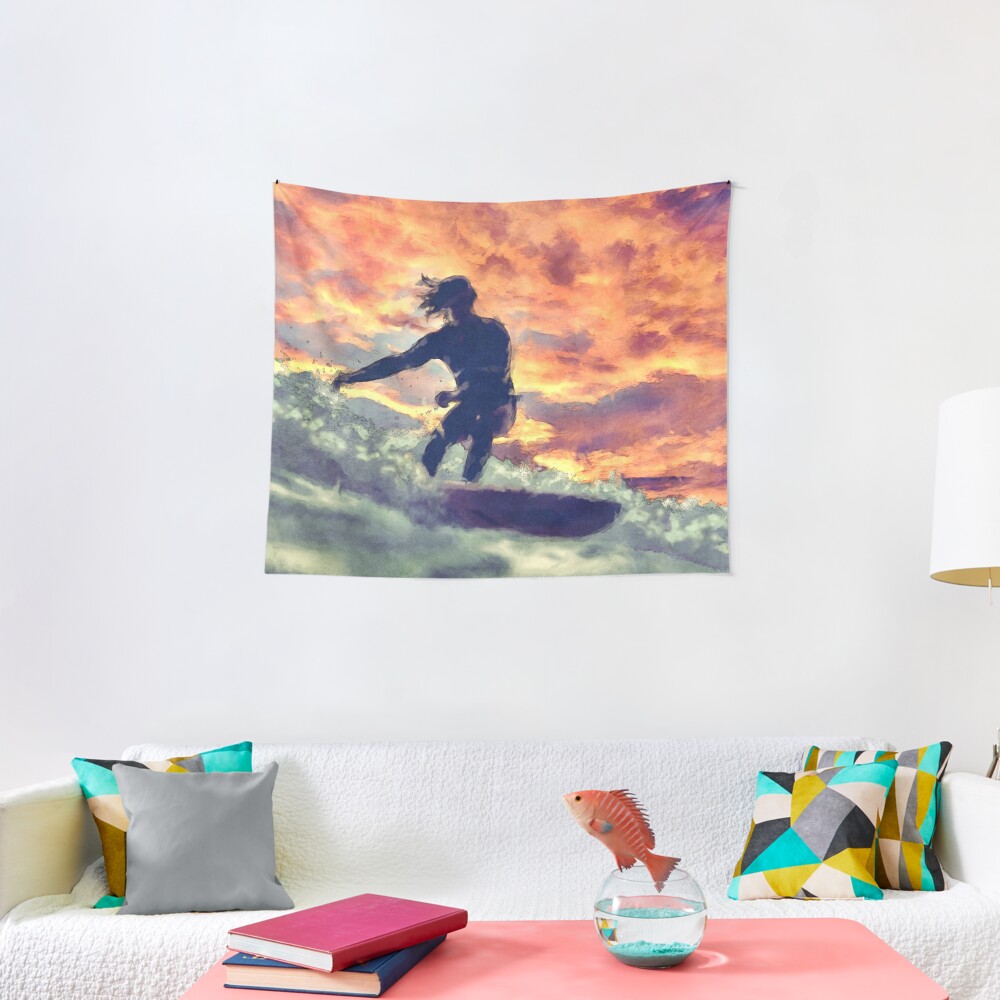 Surfing Tapestry