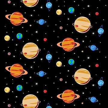 Solar System Vinyl Record Zipper Pouch for Sale by jezkemp