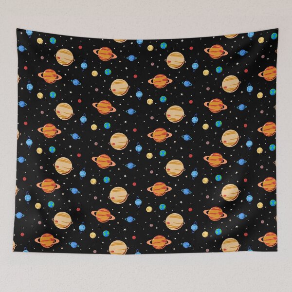 Item preview, Cute Planets Pattern designed and sold by jezkemp.