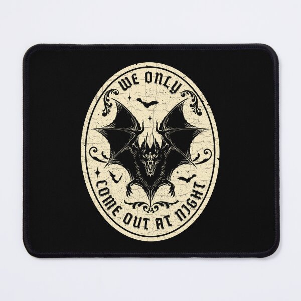 Item preview, Bat - We only come out at night designed and sold by ValentinaHramov.