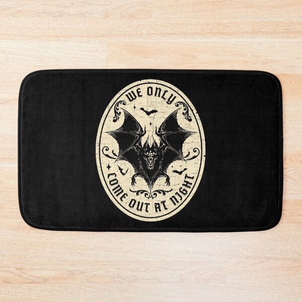 Item preview, Bat - We only come out at night designed and sold by ValentinaHramov.
