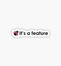 Es ist eine Funktion Sticker