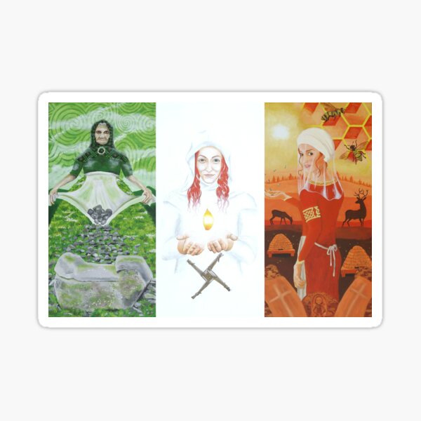 Goddesses of Ireland Sticker