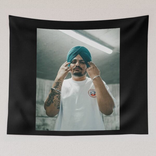 Item preview, Sidhu moose wala poster Classic T-Shirt designed and sold by NadiaHeer.