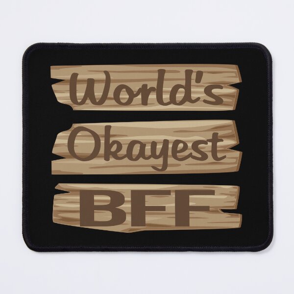 Item preview, Wooden Sign BFF designed and sold by StoreHornedFace.