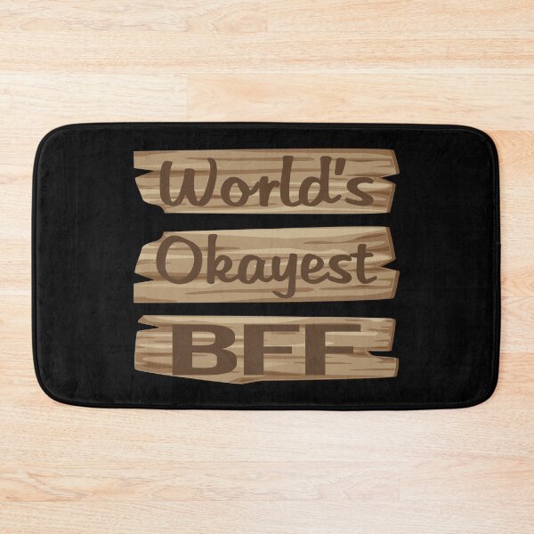 Item preview, Wooden Sign BFF designed and sold by StoreHornedFace.