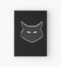 CAT, Cat Gesicht, Cat Lover, Silhouette, Moggy, schwarze Katze, Haustier, Feline, Puss, Cat Woman, Pussy Notizbuch