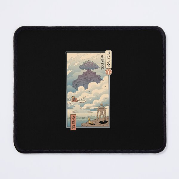Item preview, Sky Castle Ukiyo e Classic T-Shirt designed and sold by HARRISOSSEER.