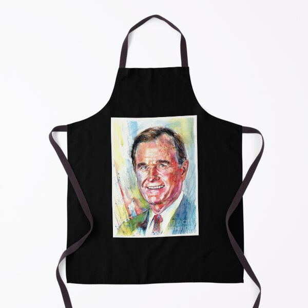 Item preview, president george hw bush portrait suzanns art designed and sold by ristteyusuufb.