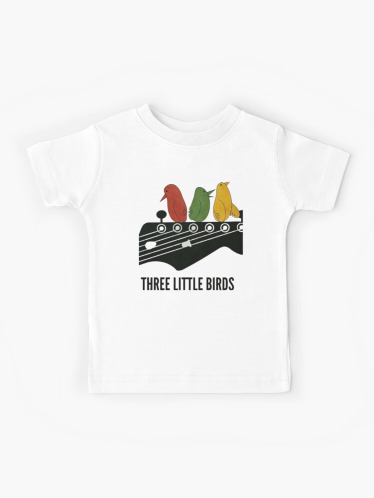 Affiche Bob Marley 'Three Little Birds' (v.2) - Paroles De Chanson - Choix Taille A4 Ou A3 - Impression UK
