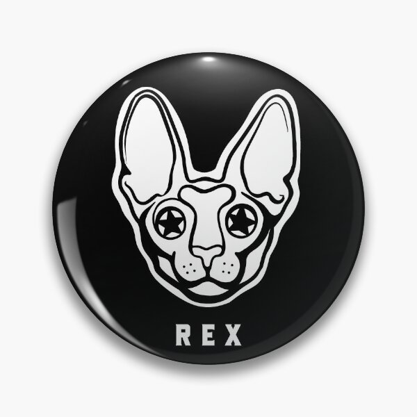 Item preview, Cornish Rex cute face.Flat design For cat moms and dads designed and sold by martodesign.