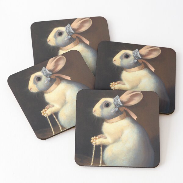 Item preview, "A rabbit with a pearl earring" by Johannes Vermeer designed and sold by nanlos.