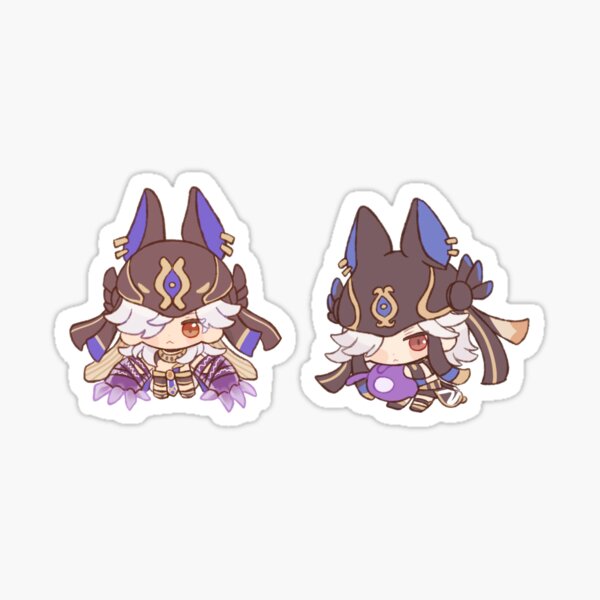 Item preview, Cyno Chibi Cute Genshin Impact Sumeru designed and sold by Sara2806.