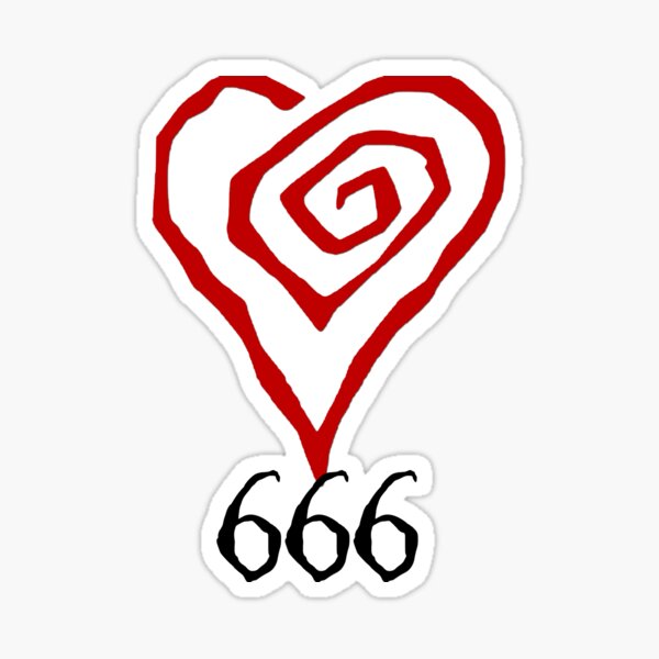 Item preview, Amor loco 666 designed and sold by YUNG DESIGNER.