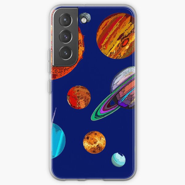 The NINE Planets Plus the Sun & Asteroids Samsung Galaxy Soft Case