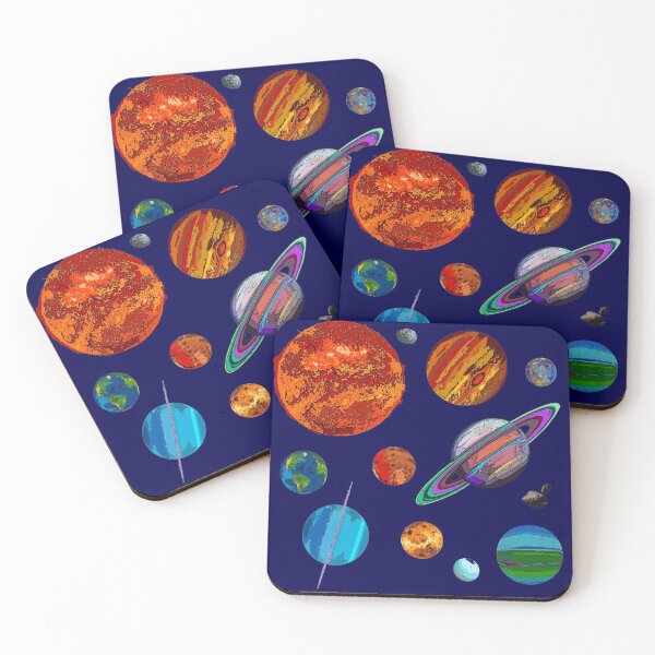 Item preview, The NINE Planets Plus the Sun & Asteroids designed and sold by Havocgirl.