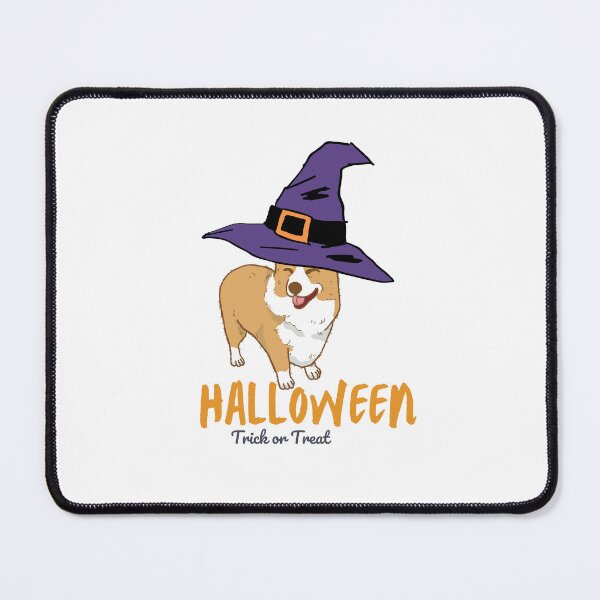 Item preview, of Corgi halloween. trick or treat corgi hat designed and sold by T-Look.